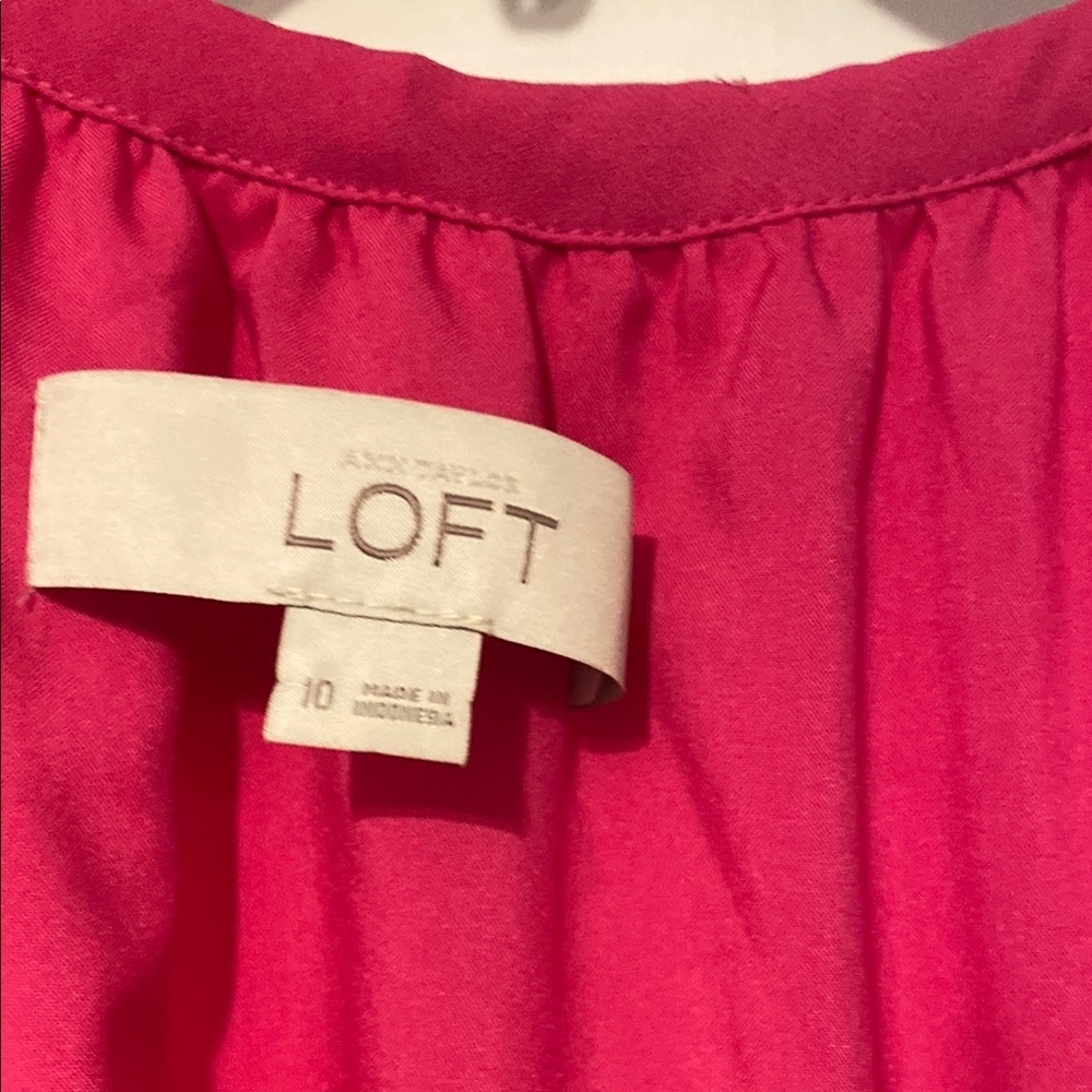 Loft size medium  pink Dress - Picture 3 of 3